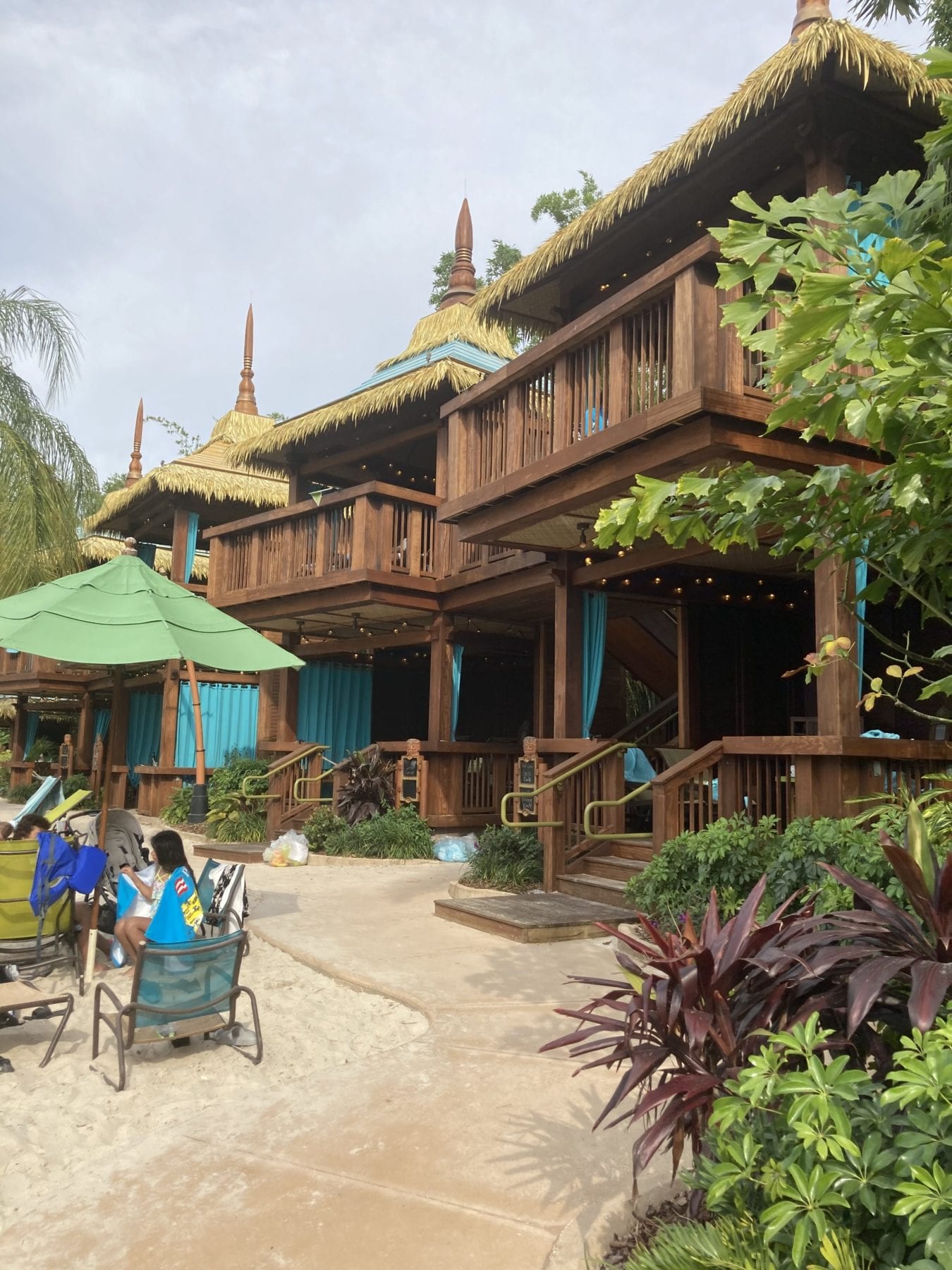 Cabanas at Volcano Bay