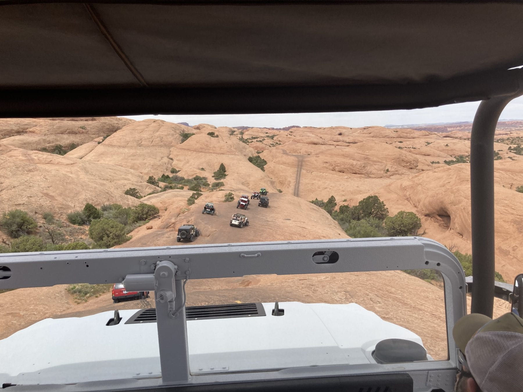 Hell's Revenge Trail in Moab Utah