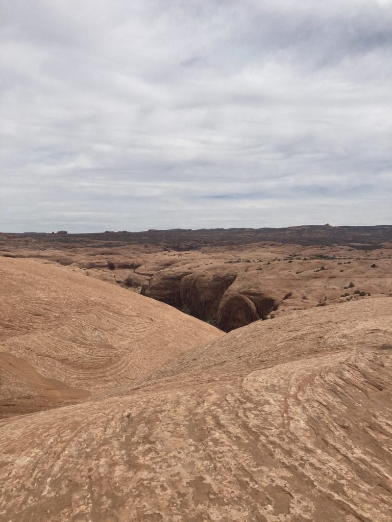 Hell's Revenge Trail in Moab Utah