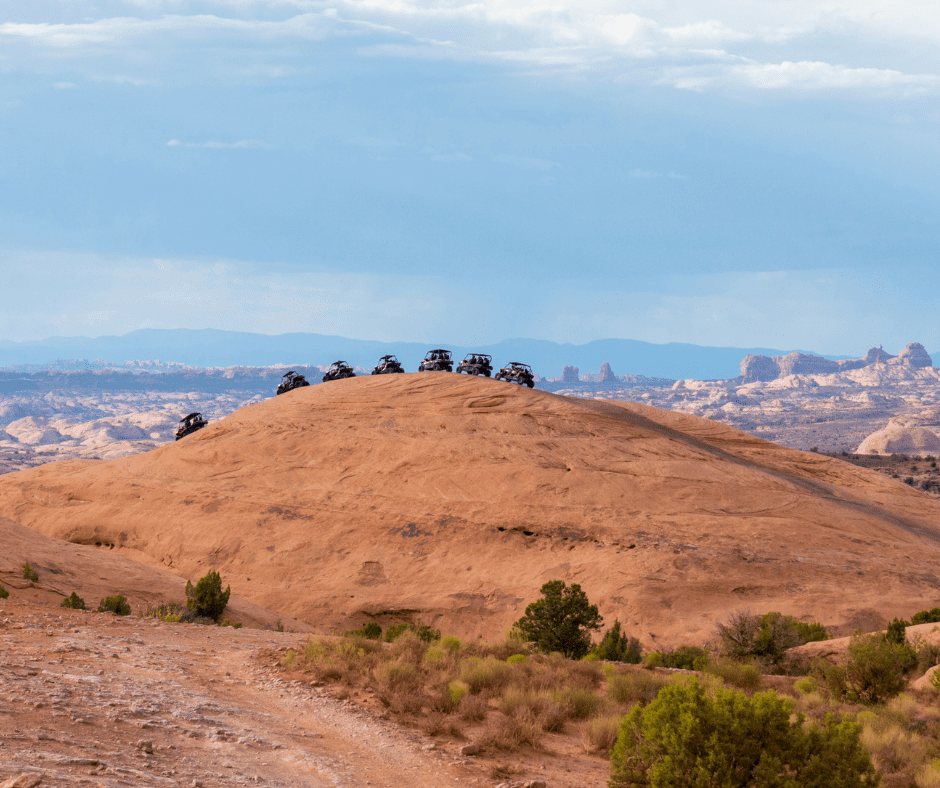 Hells Revenge Trail in Moab