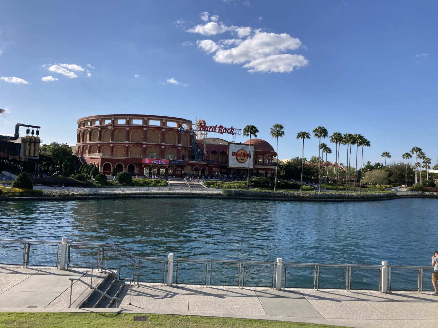 Eating at City Walk - Hard Rock