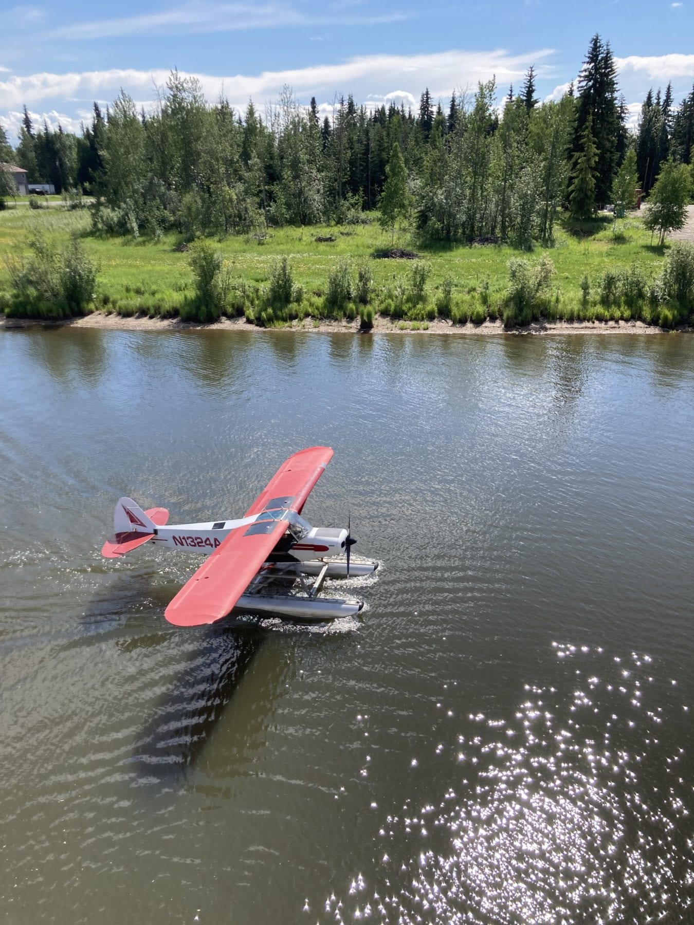 Small Plane in Alaska