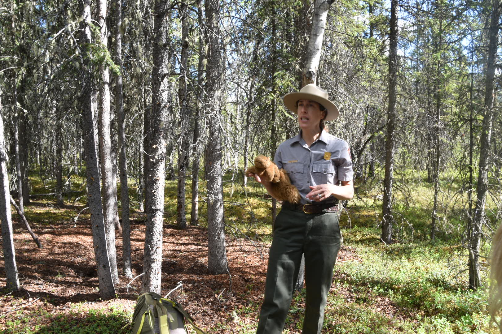 Park Ranger at Denali National Park