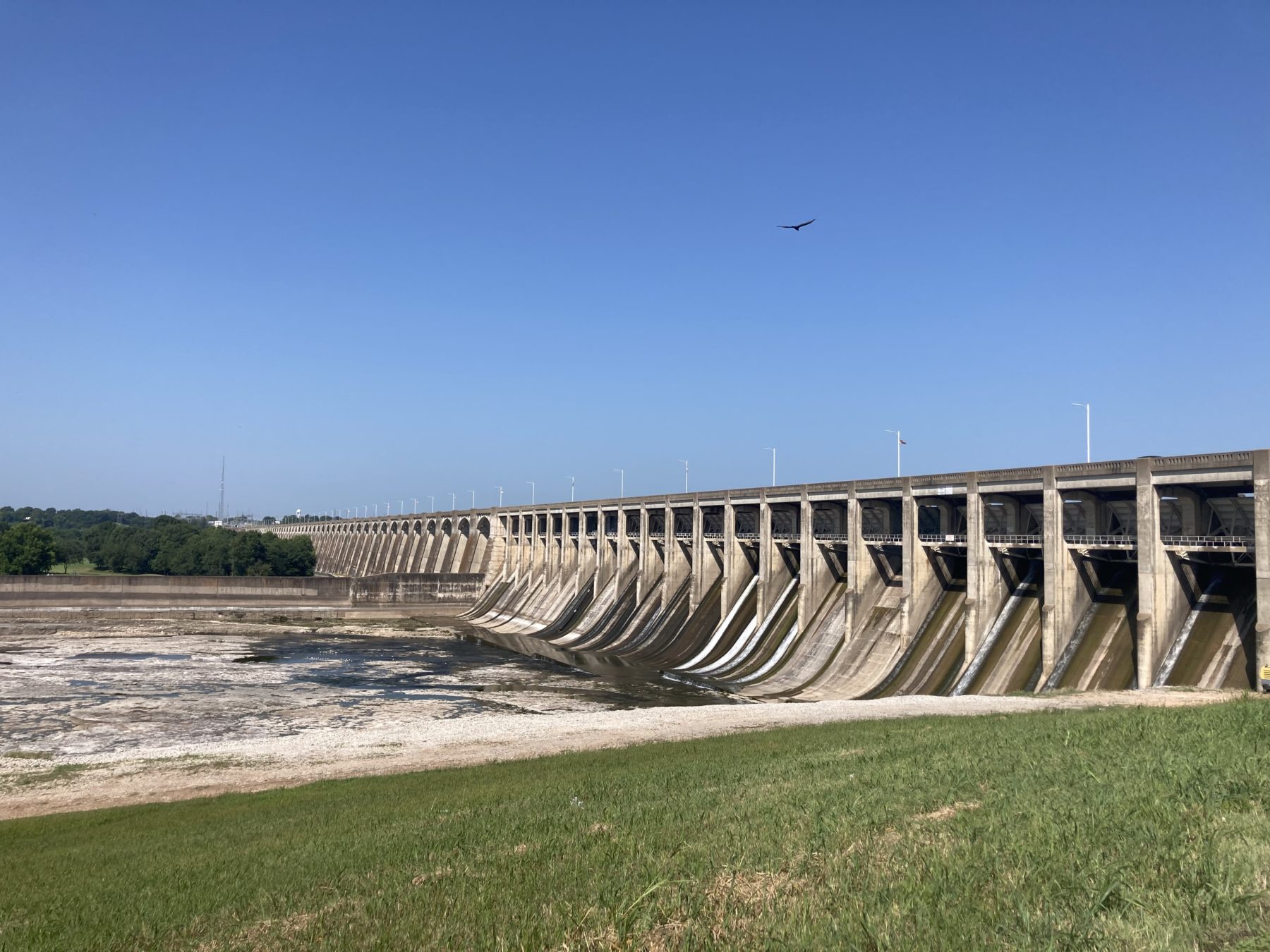 Pensacola Dam near the Grand Lake in Oklahoma