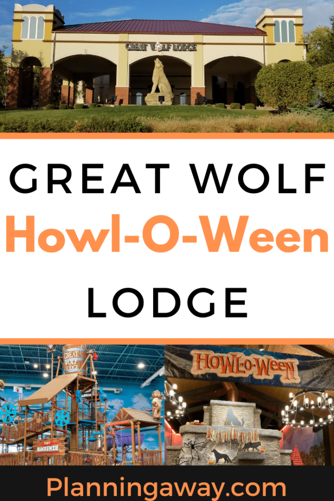 Great Wolf Lodge Halloween Pin for Pinterest