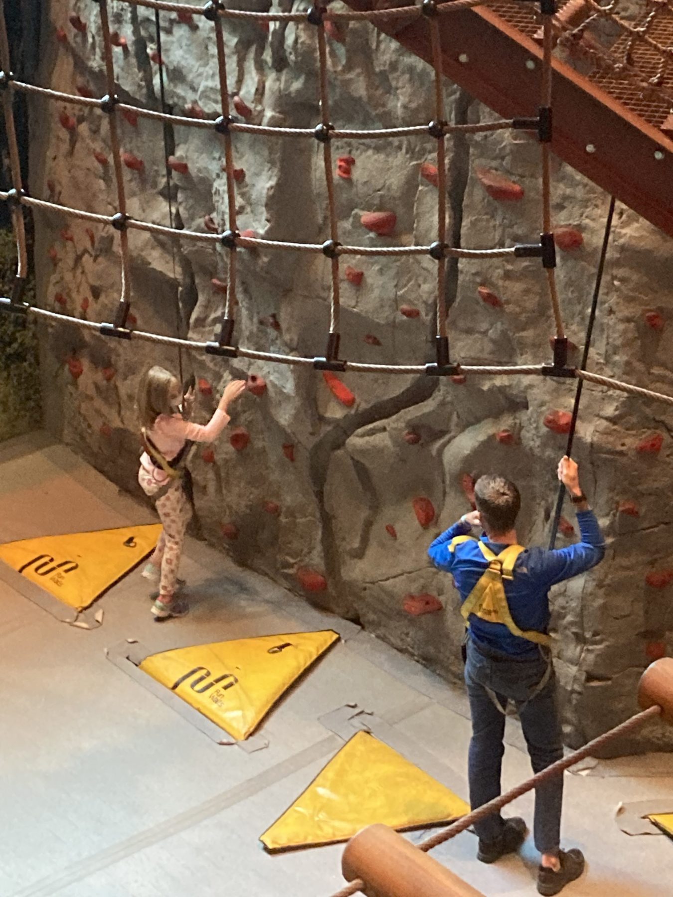 Rock Climbing Wall at Great Wolf Lodge