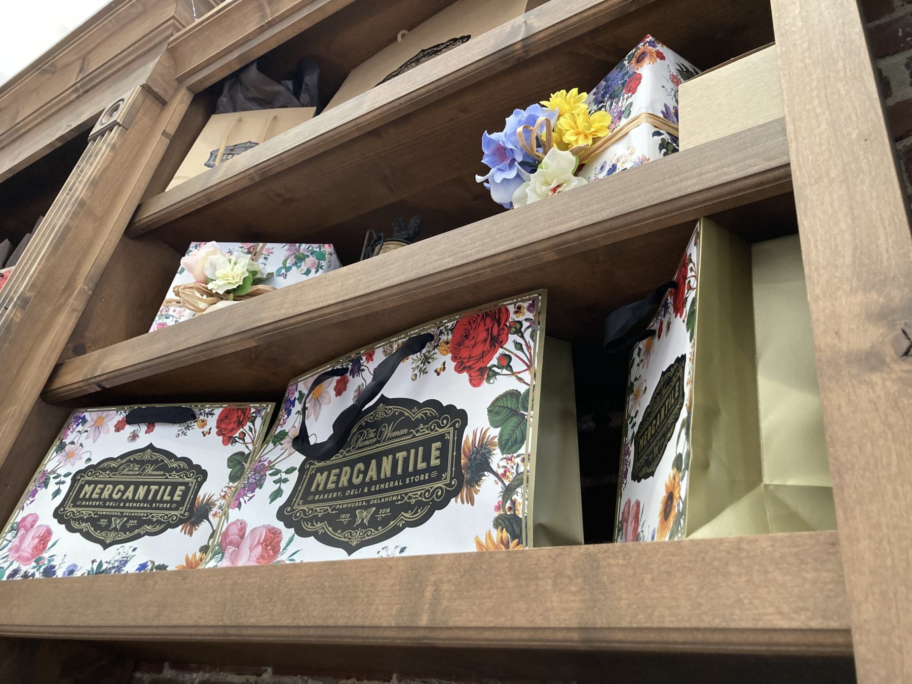 bags at the Pioneer Women Mercantile 