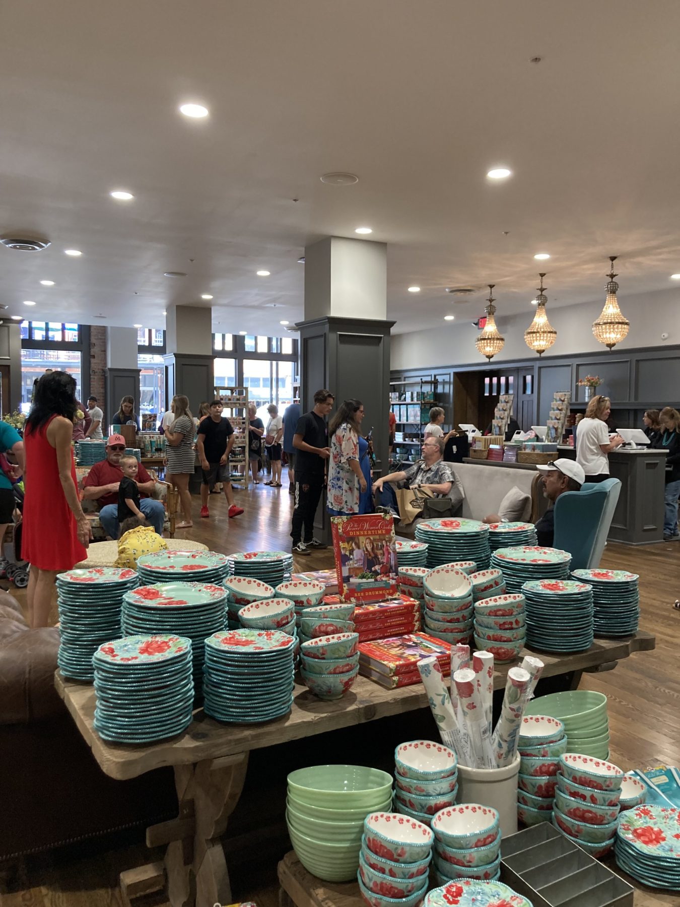 Gift Shop at the Boarding house at pioneer Women