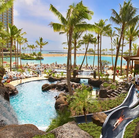 Hilton Hawaiian Village pool