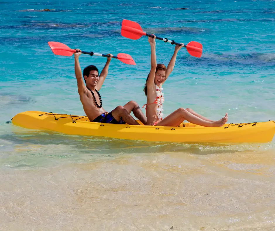 Kayaking - Oahu with kids