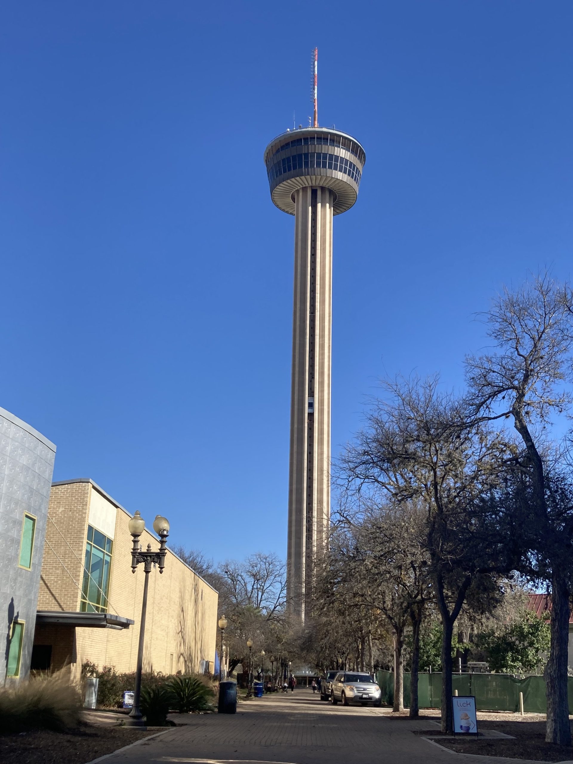 Tower of Americas in San Antonio with kids