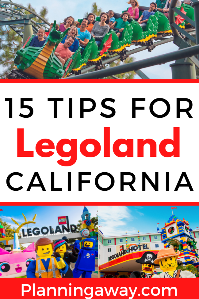 Tips for Legoland California Pin for Pinterest