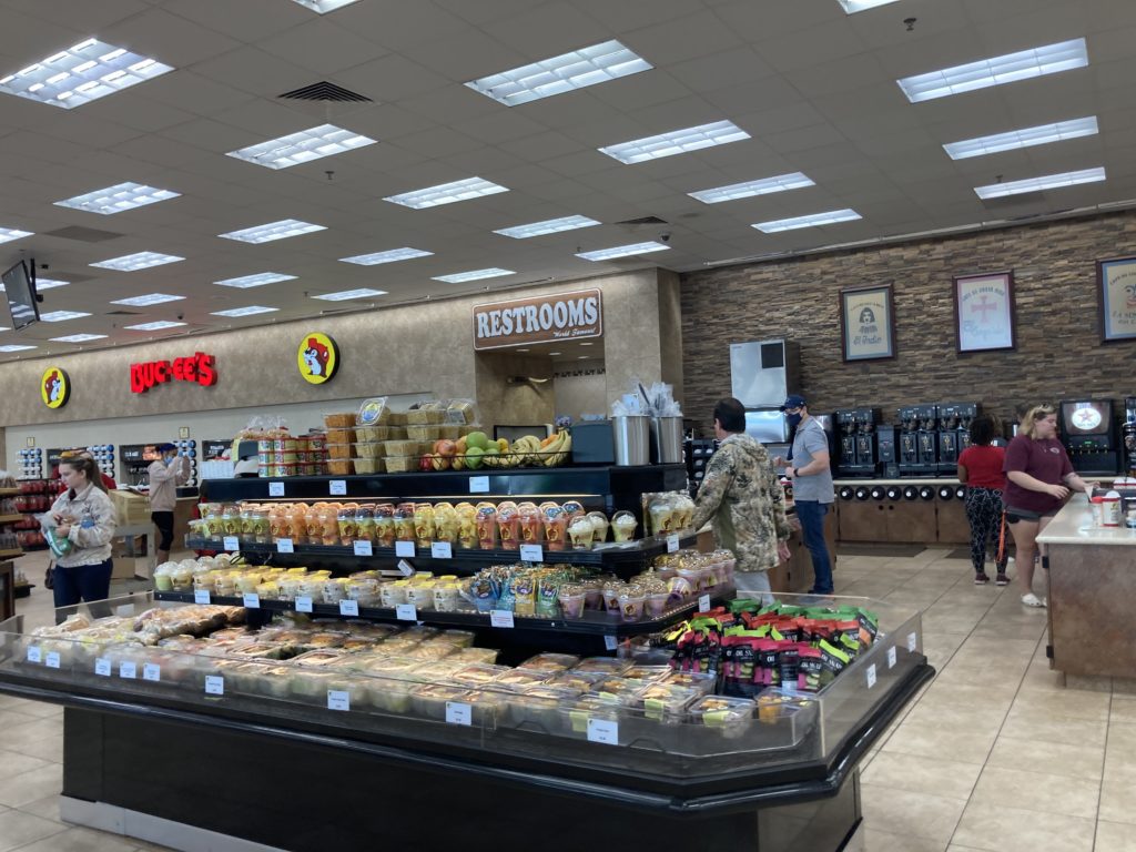 largest gas station in the world - Buc-ees Fresh Snacks