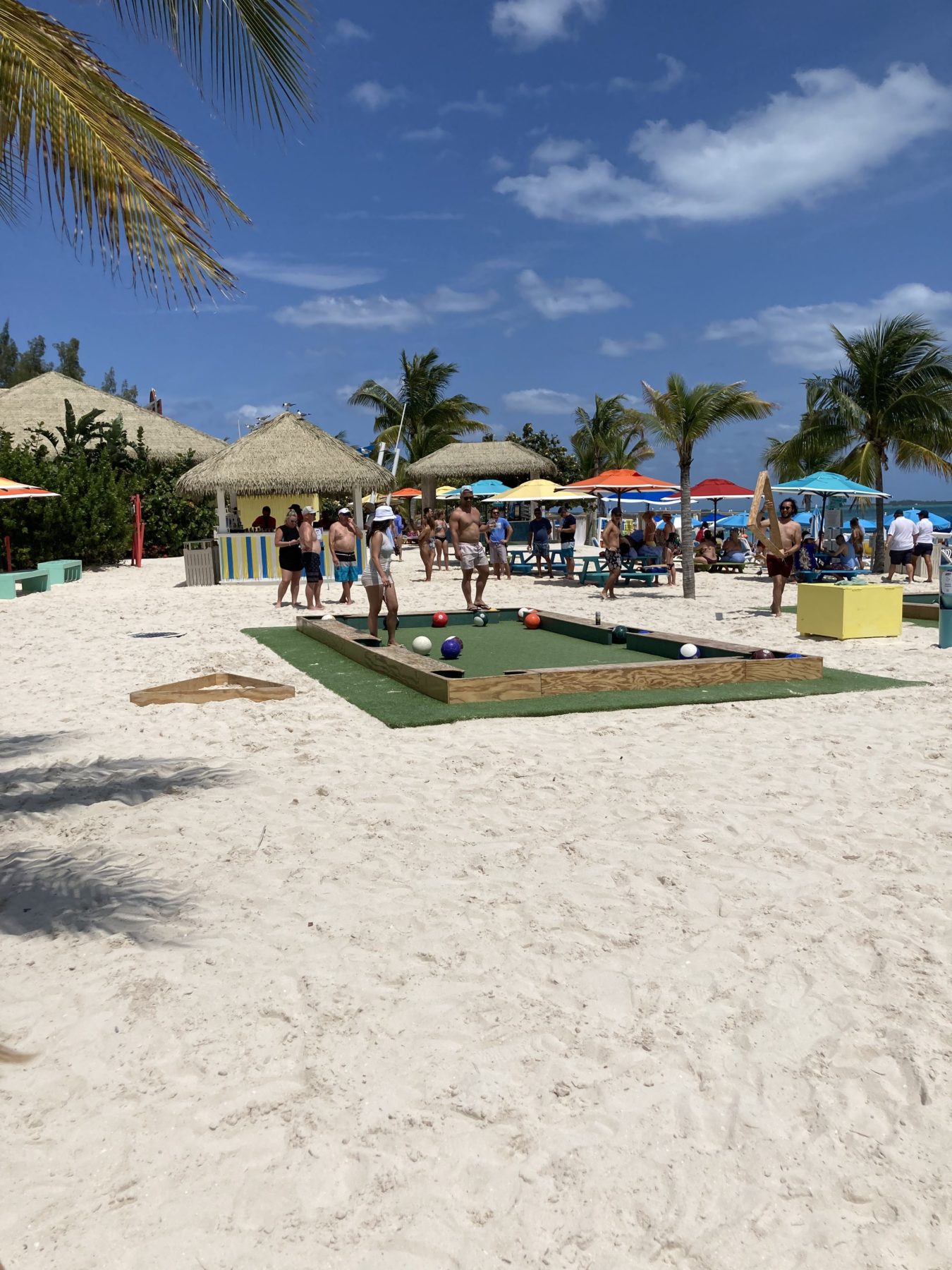 Beach Sports at Cococay