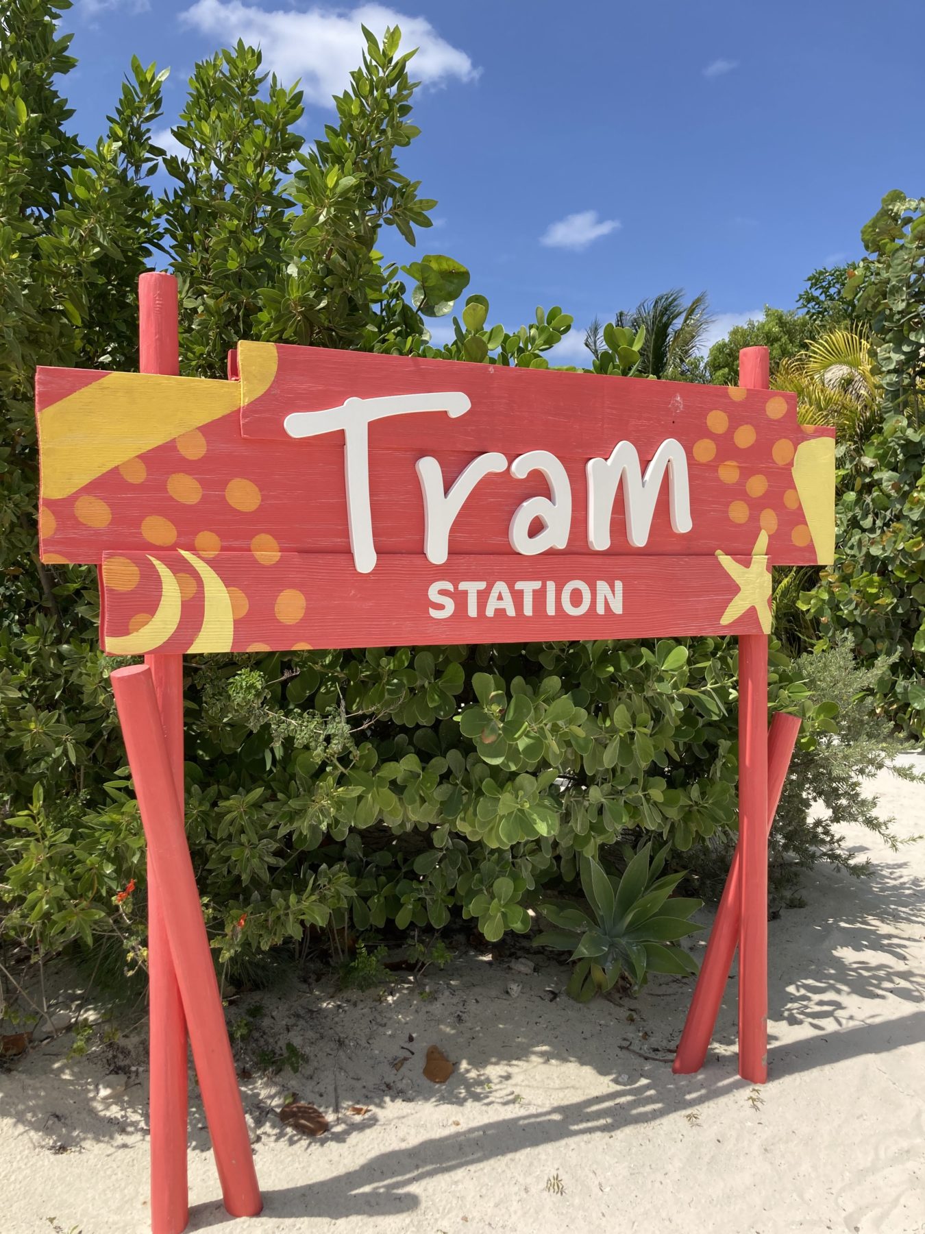 Tram at Perfect Day at Cococay