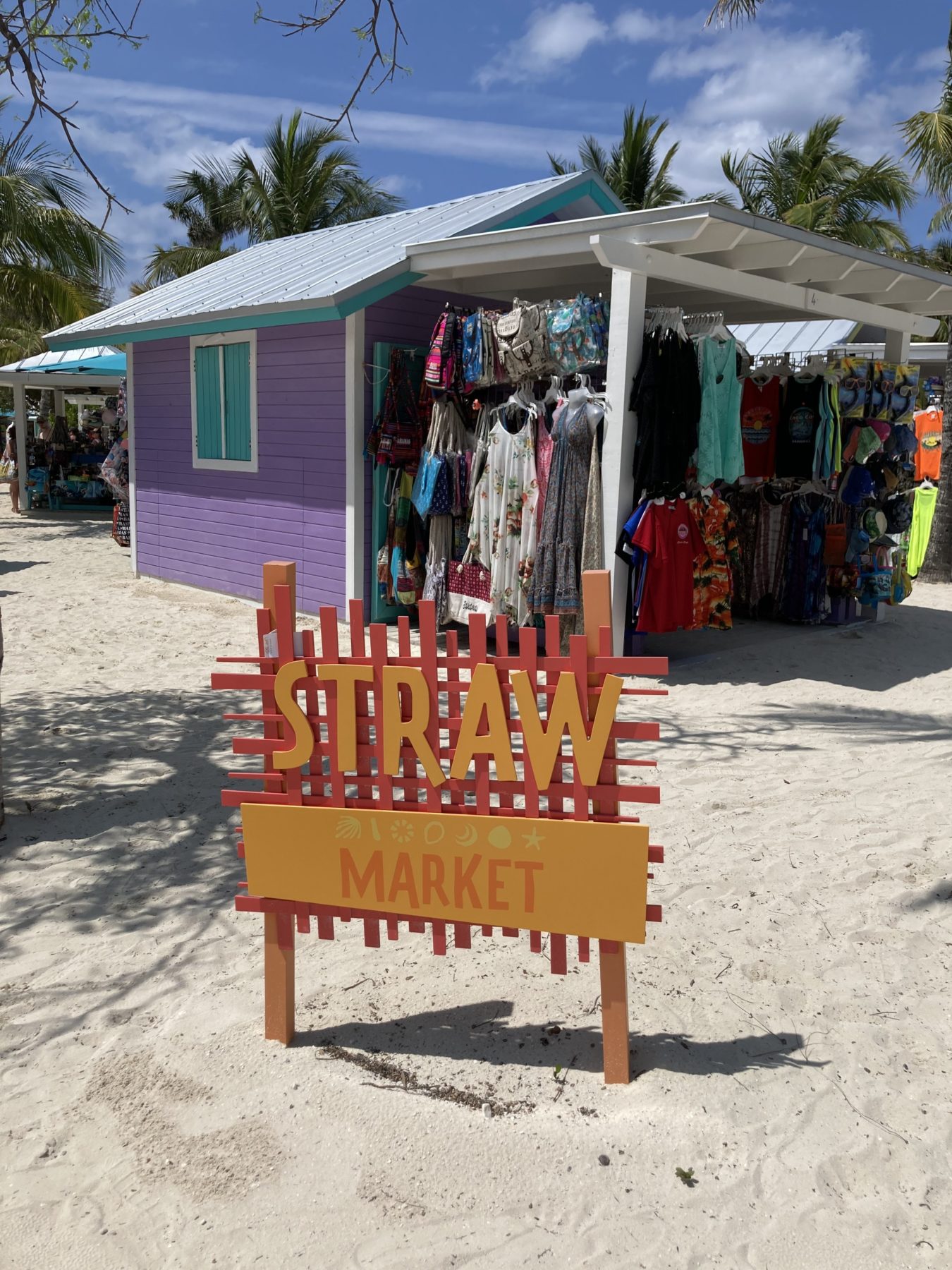 Shopping at Cococay