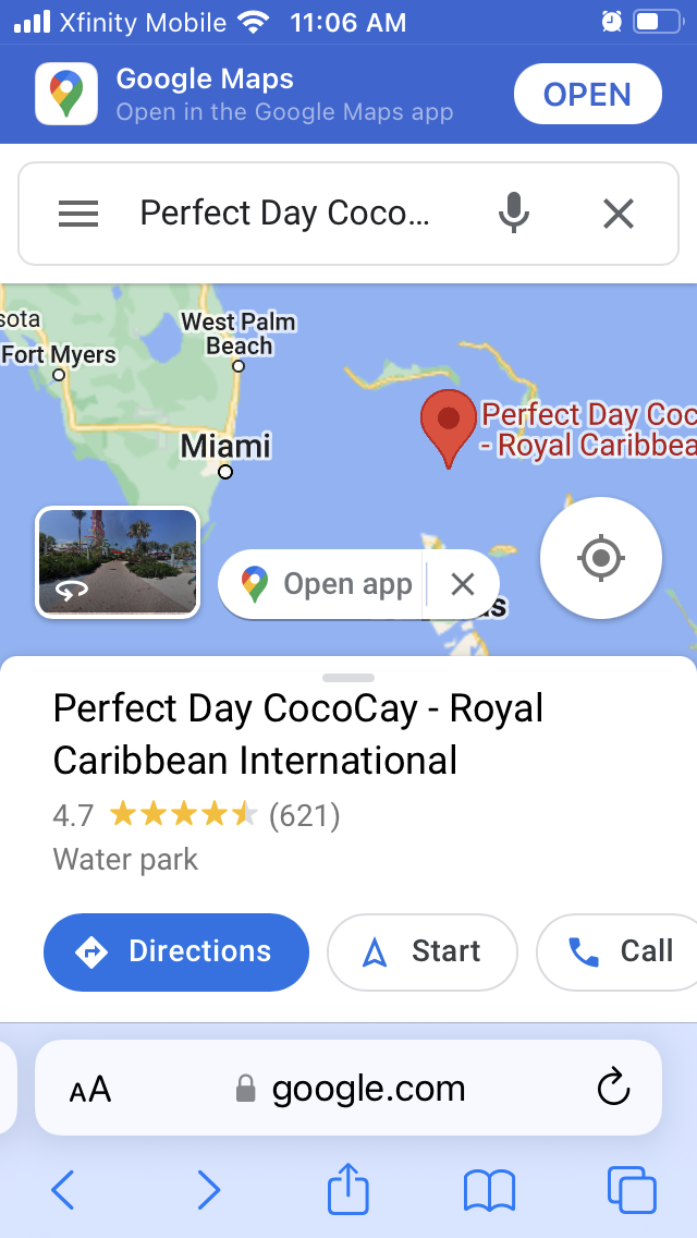 Where is Perfect Day at Cococay Bahamas