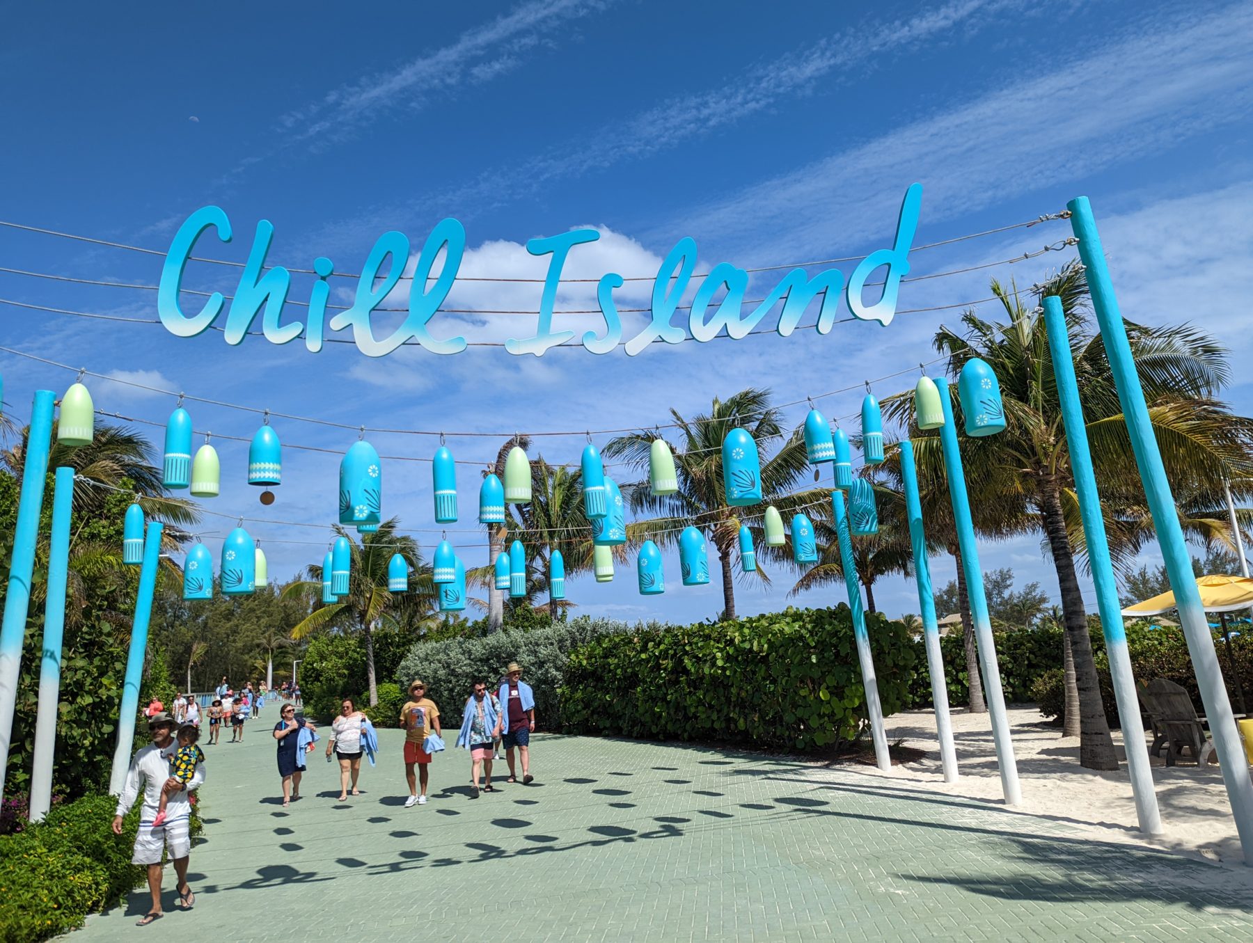 Chill Island at Perfect Day at Cococay Bahamas