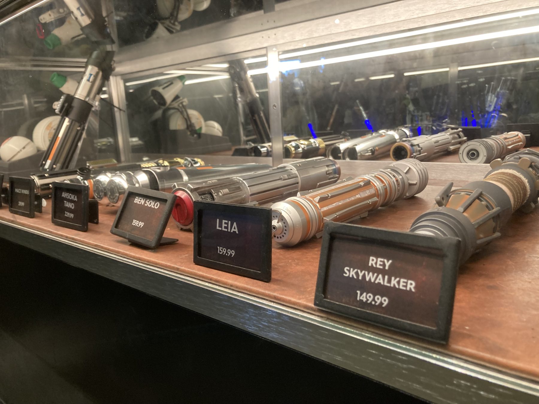 Ligth Saber at Downtwon Disney