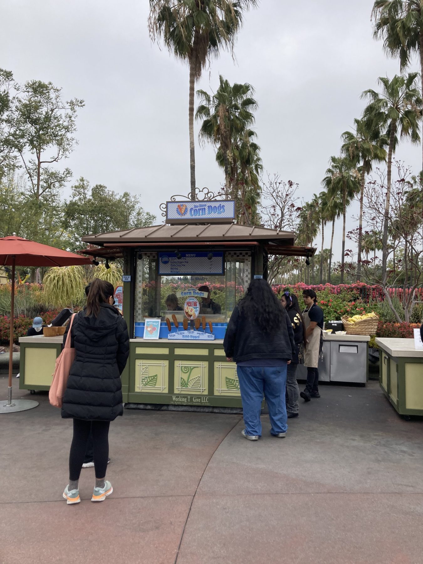 Corndogs at Downtown Disney