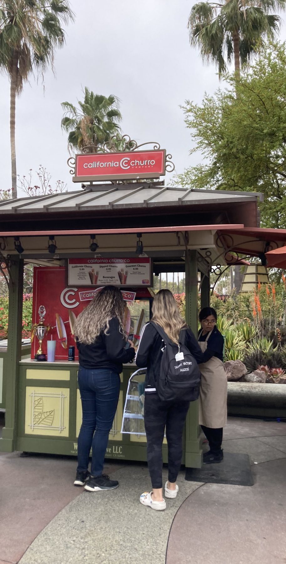 Churros in Downtown Disney Disneyland