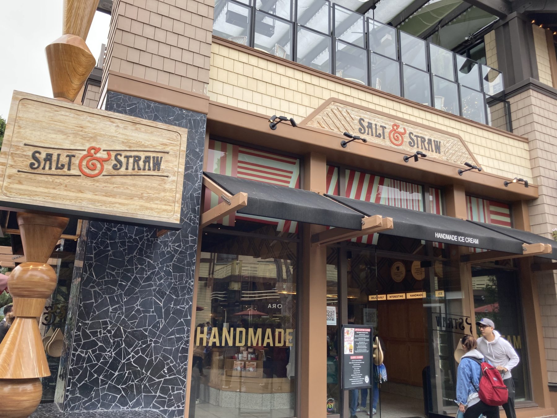 Salt and Straw snacks at Downtown Disney