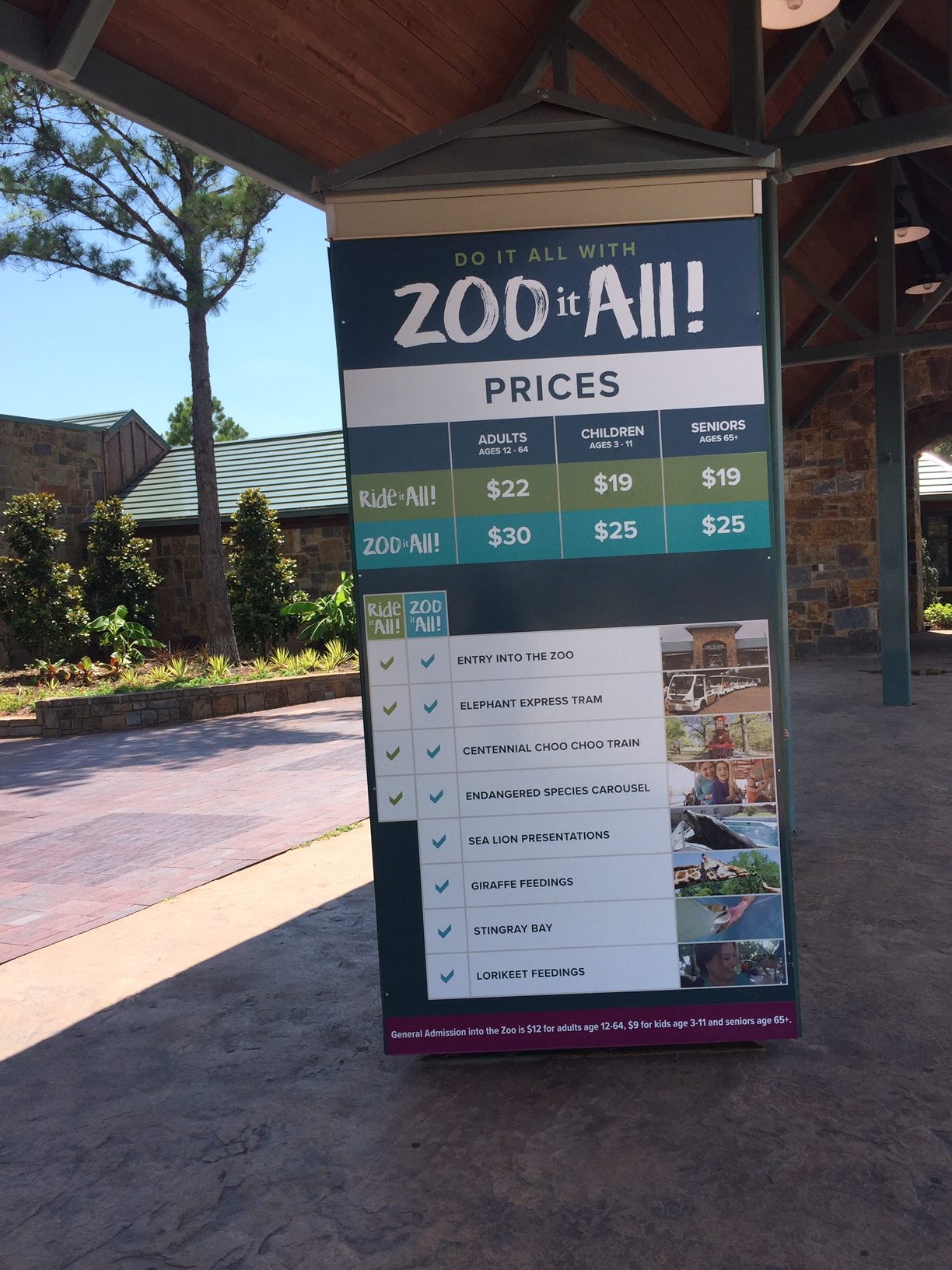 OKC with kids Zoo prices