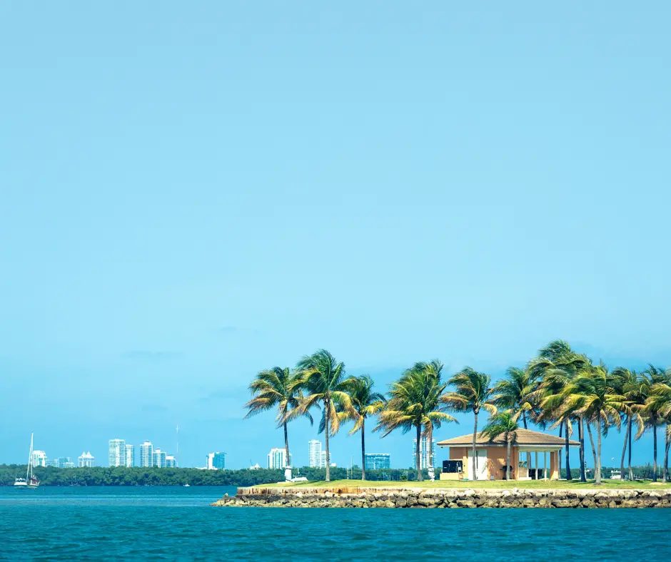 Biscayne Bay day in Miami