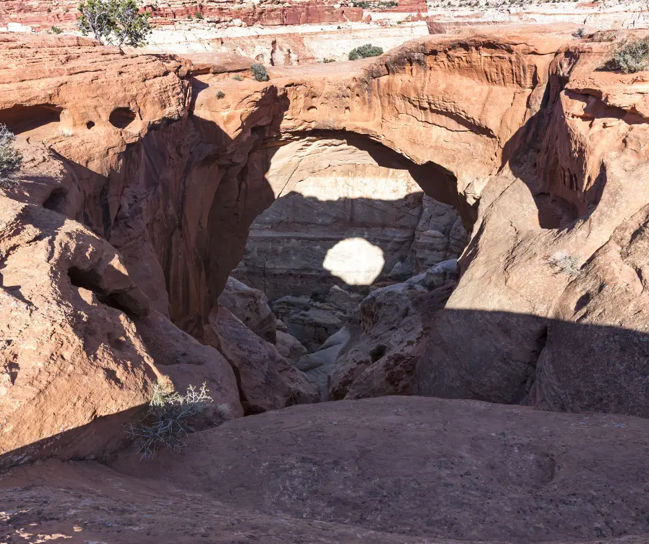 Cassidy Arch at Capitol Reef National Park