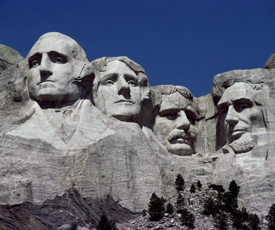 South  Dakota Road Trip stops - mount rushmore