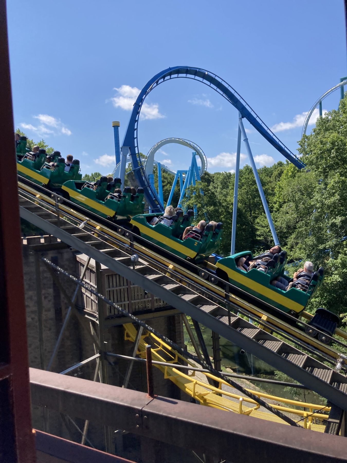 Invadr at Busch Gardens Williamsburg Wooden Roller coaster