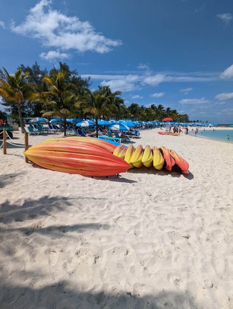 Kayak Cococay Excursion