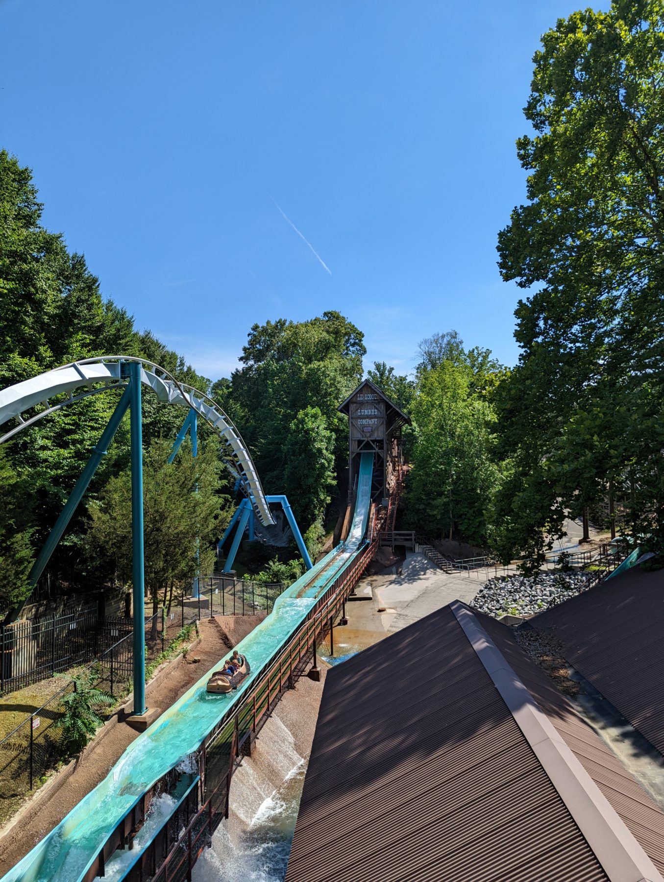 Le Scoot :Log ride at Busch Gardens