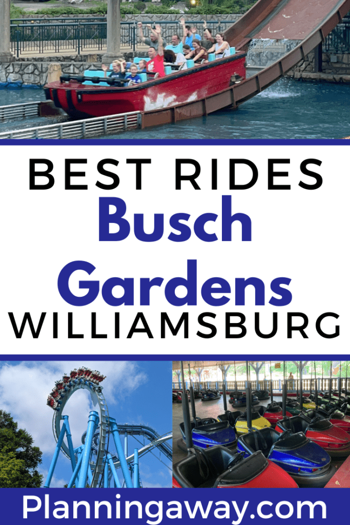 best rides at Busch Gardens Williamsburg Pin for Pinterest