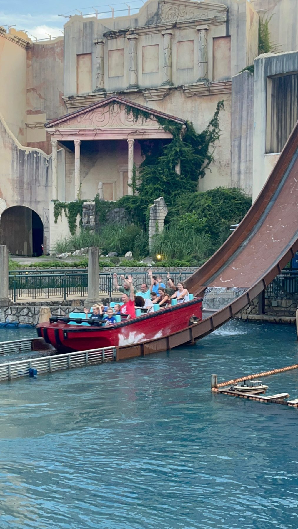 Escape from Pompeii Rides at Busch Gardens Williamsburg