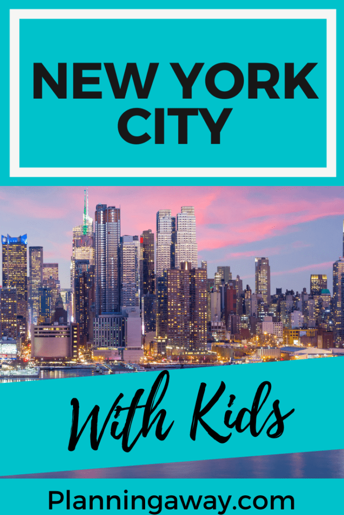 fun things to do in NYC with kids Pin for Pinterest