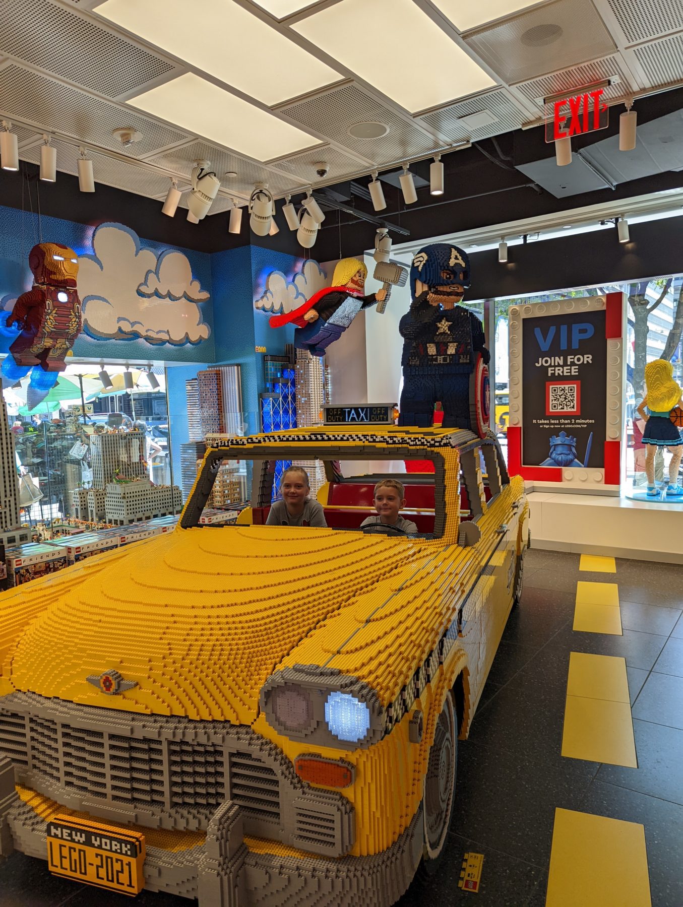 fun things to do in NYC with kids - Lego Store