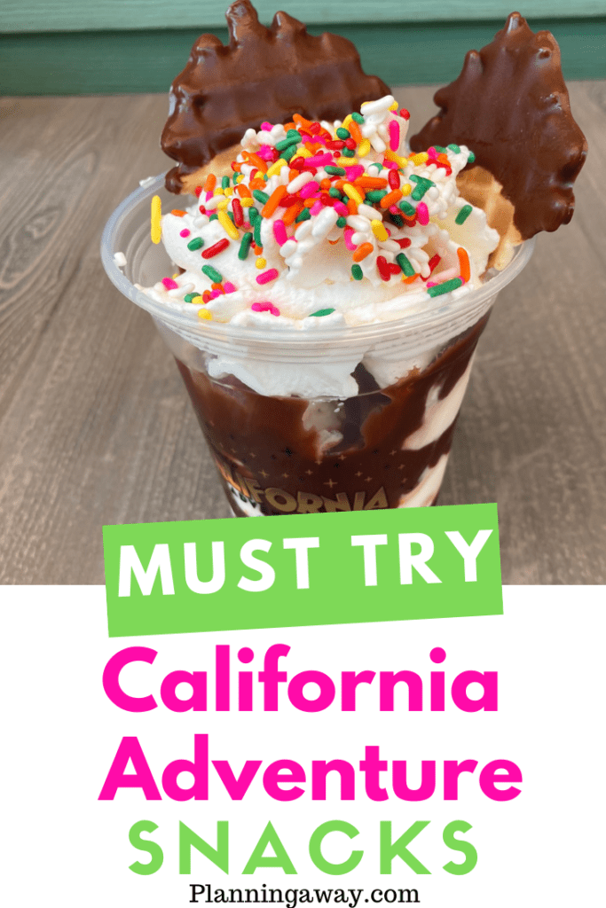 Best California Adventure Foods Pin for Pinterest