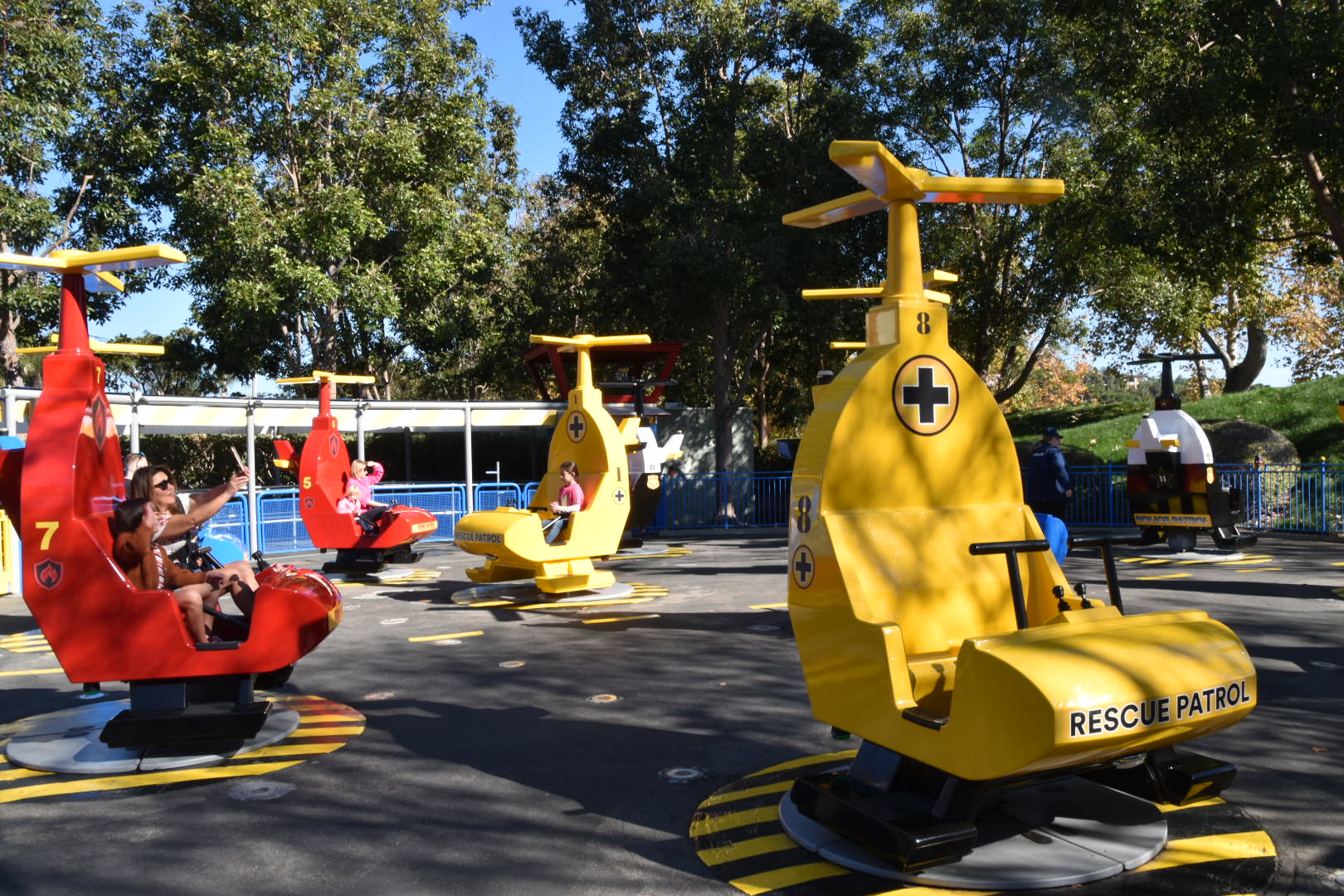 rides at San Diego Legoland