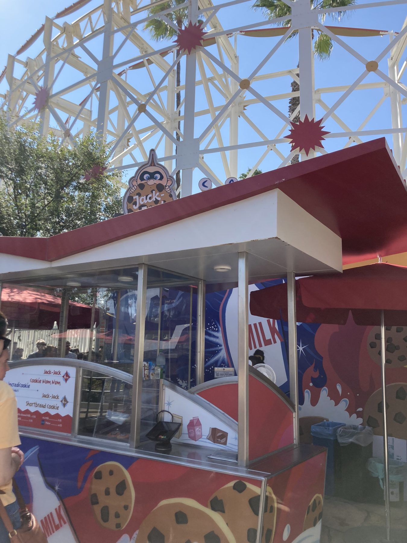 Best food at Disney's California Adventure- jacl jack cookie
