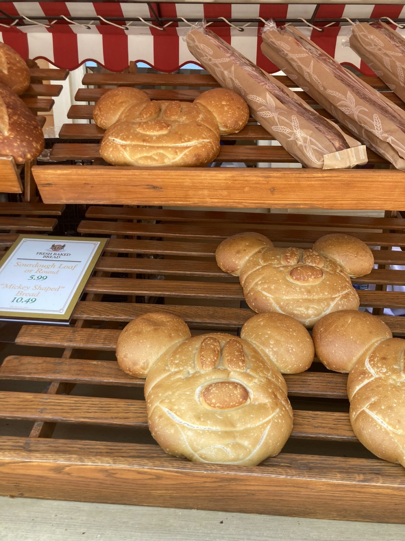 California Adventure Park Food - Sourdough