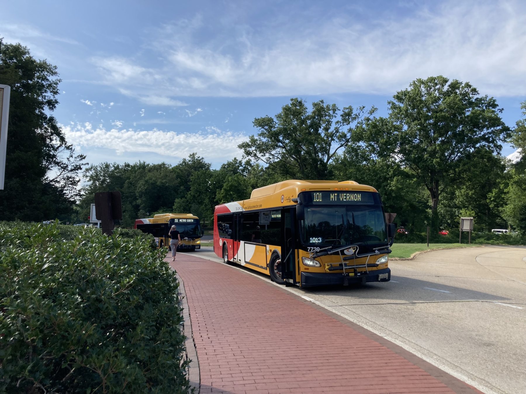 Washington DC to Mount Vernon Bus