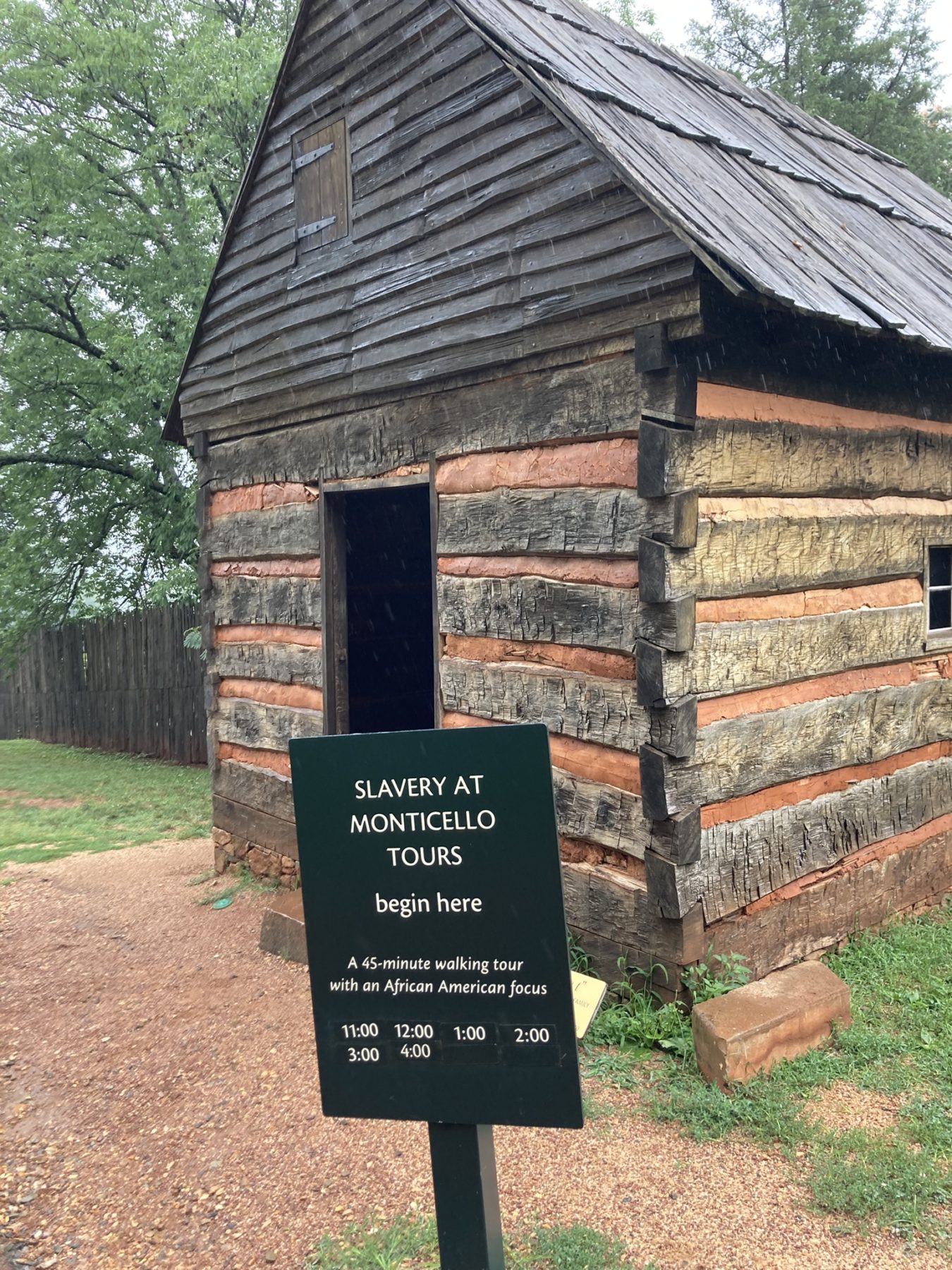 Tour Monticello Slavery History