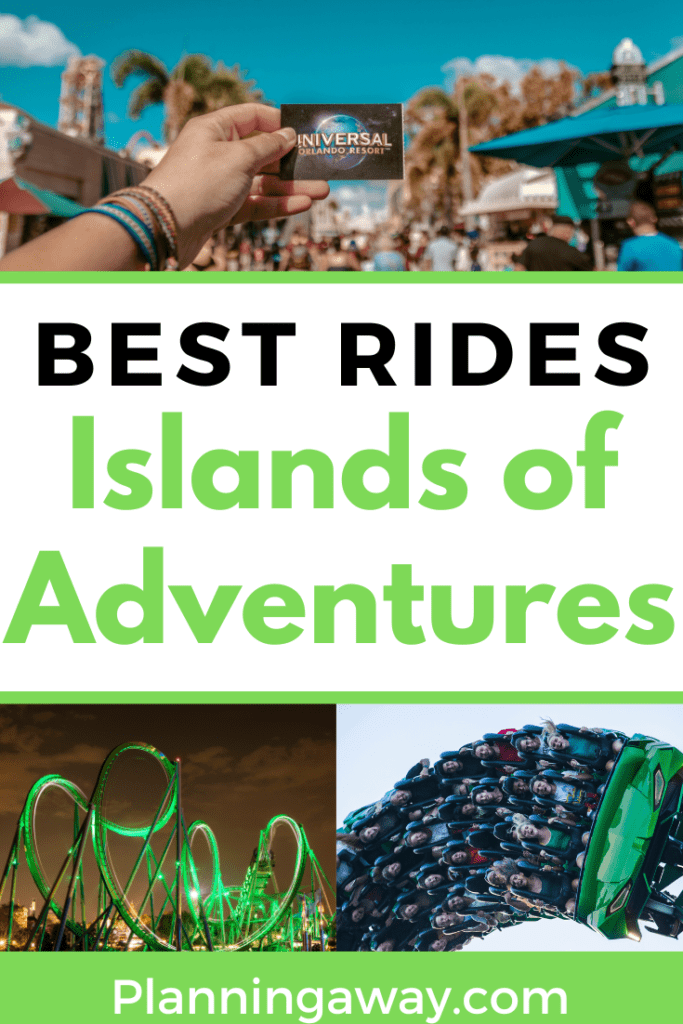 Best rides at Islands of Adventure Pin for Pinterest