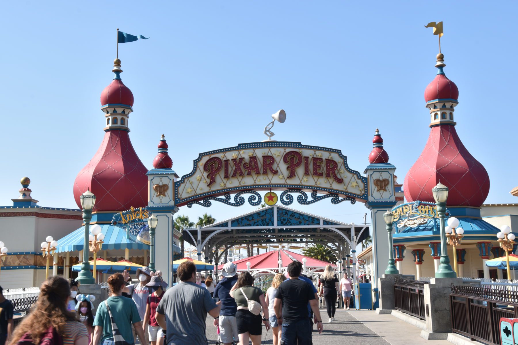 California Adventure Itinerary Pixar Pier