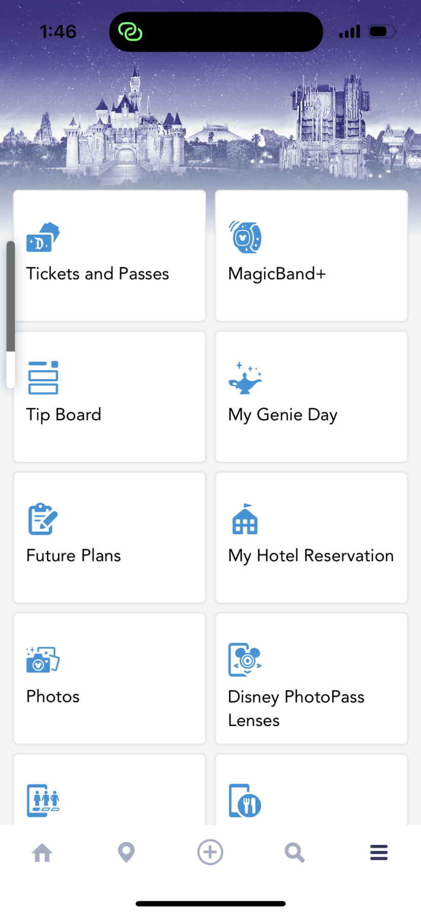 Disneyland Itinerary App