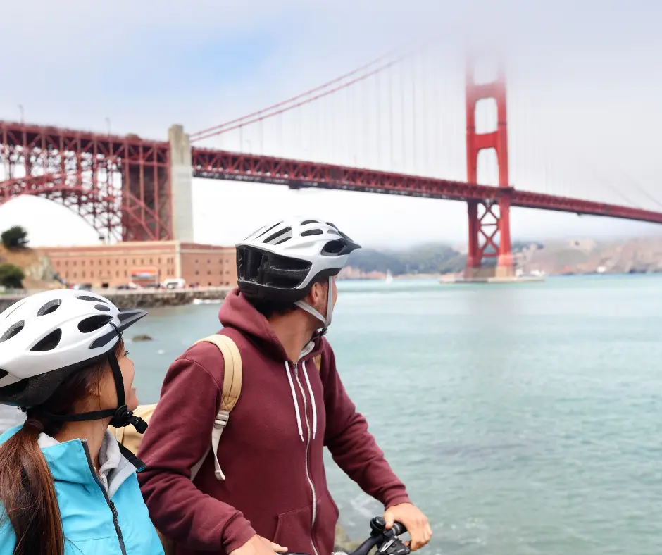 Cycling Golden Gate Bridge