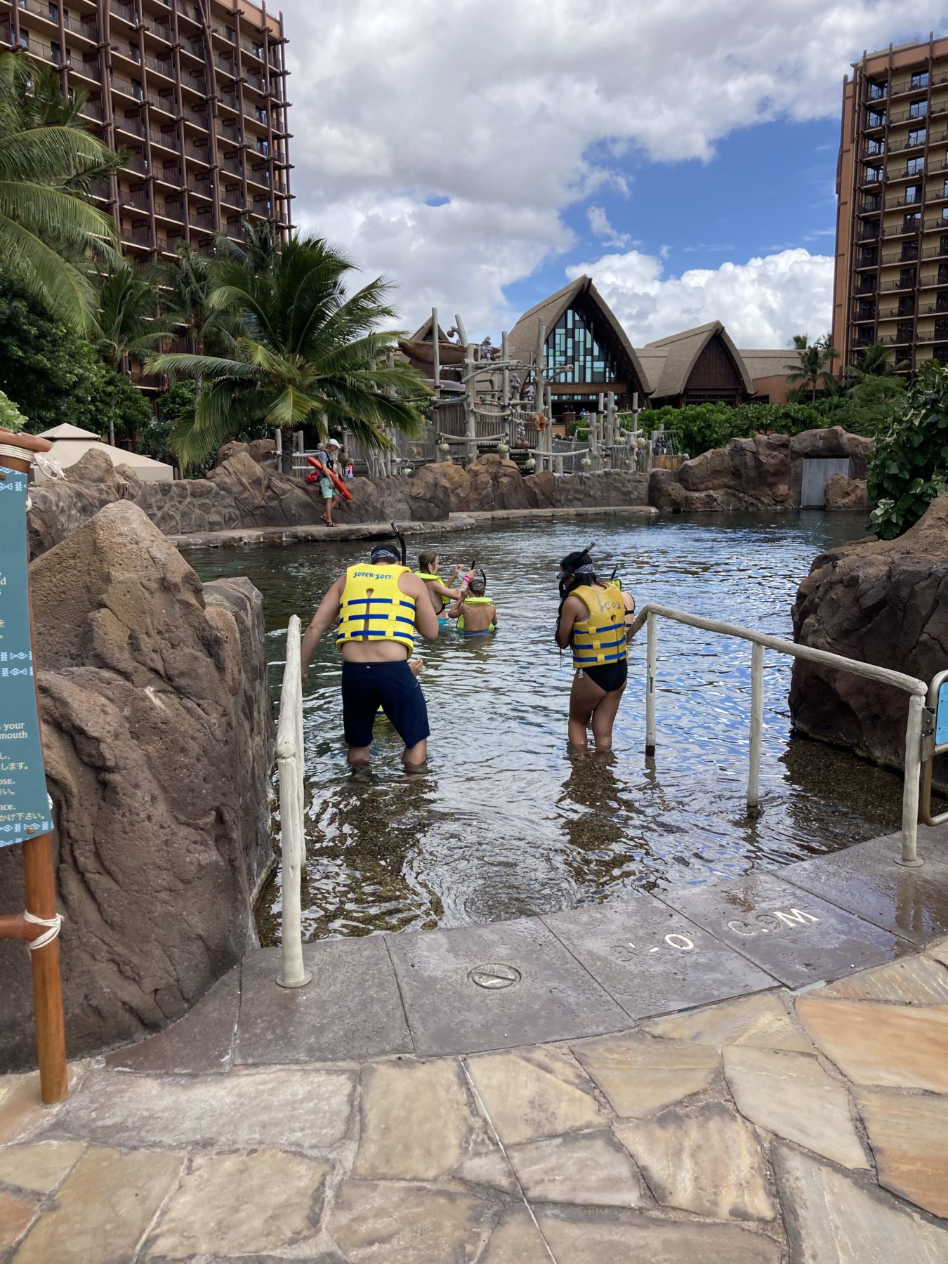 Activities at Aulani - snorkel