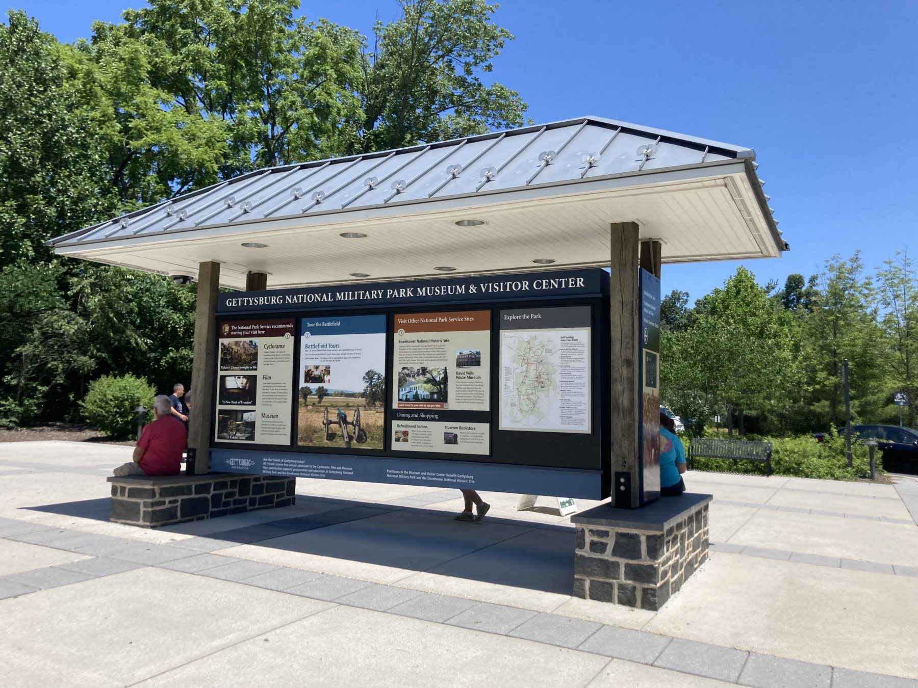 Gettysburg battlefield tours - visitor center