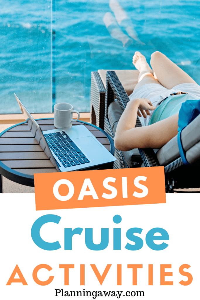 Best things to do on Oasis of the Seas pin for Pinterest